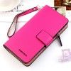 Hang Seng women's handbag long large capacity zipper wallet mobile phone bag with button handle bag, multi card and one piece