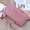 new hand wallet women's long zipper Korean fashion handbag zero wallet large capacity mobile phone bag 