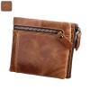 Wallet short men's wallet Amazon hot selling new crazy horse leather anti-theft brush RFID Genuine Leather Men's wallet