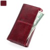Factory foreign trade new products long RFID leather women's purse leisure retro first layer cowhide women's handbag