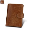 Amazon top leather men's wallet Vintage men's wallet RFID European and American fashion wallet real pickup bag