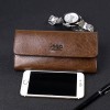 New foreign trade men's Retro wallet medium and long multi card position handbag manufacturers support wholesale men's handbags 