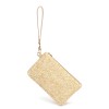 Amazon's popular straw zero wallet women's medium and long simple handbag foreign trade portable mobile phone bag women's bag 