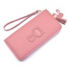 new hand wallet women's long zipper Korean fashion handbag zero wallet large capacity mobile phone bag 