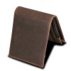 Hot selling foreign trade new anti-theft brush RFID men's wallet leather wallet Crazy Horse Leather short leisure Wallet