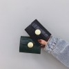 Women's short small change wallet multi card slot card bag card 2022 new Korean fashion simple wallet stone pattern 