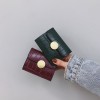 Women's short small change wallet multi card slot card bag card 2022 new Korean fashion simple wallet stone pattern 