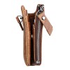 Wallet short men's wallet Amazon hot selling new crazy horse leather anti-theft brush RFID Genuine Leather Men's wallet