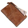 Amazon wallet wholesale new men's leather brush hot Wallet