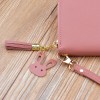 new hand wallet women's long zipper Korean fashion handbag zero wallet large capacity mobile phone bag 