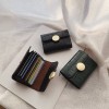 Women's short small change wallet multi card slot card bag card 2022 new Korean fashion simple wallet stone pattern 