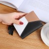 Factory wholesale 2021 new wallet short women's Zipper Wallet Korean tassel simple and versatile zero wallet 