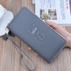 2021 new hand wallet women's long zipper Korean fashion handbag zero wallet large capacity mobile phone bag 