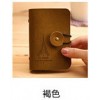 Vintage Paris tower velvet leather 24 bit lovely card holder business card holder bank card holder credit card bag anti degaussing card bag 