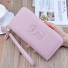 new hand wallet women's long zipper Korean fashion handbag zero wallet large capacity mobile phone bag 