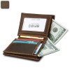 Hot selling foreign trade new anti-theft brush RFID men's wallet leather wallet Crazy Horse Leather short leisure Wallet