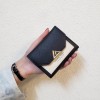 Ins new Korean small wallet women's short folding simple fashion women's card bag Mini zero wallet 30% off 