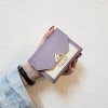 Ins new Korean small wallet women's short folding simple fashion women's card bag Mini zero wallet 30% off 