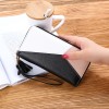 New women's handbag wallet women's long Korean color contrast splicing zipper tassel large capacity wallet mobile phone bag 