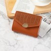  new small wallet women's Korean version anti degaussing small, fresh, small and simple women's thin multi card zero wallet 