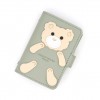 Aijili bear multi card holder card bag cute cartoon girl card bag gift zero wallet customizable pattern 