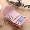 Manufacturers directly provide short wallet tassel pendant litchi pattern wallet multi card women's zero wallet 