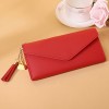 Wallet lady 2021 new short tassel pendant litchi pattern wallet card bag holding lovely zero wallet in stock 