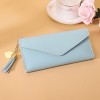 Wallet ladynew short tassel pendant litchi pattern wallet card bag holding lovely zero wallet in stock 