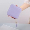Women's small wallet solid color tassel zipper quality assurance simple women's zero wallet one agent manufacturer direct sales 