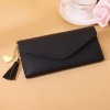 Wallet ladynew short tassel pendant litchi pattern wallet card bag holding lovely zero wallet in stock 