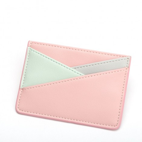 Card bag women's small ultra-thin mini card bag cute Korean simple driving license card cover zero wallet style 