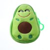 Cartoon small change wallet children's lovely corduroy change bag avocado coin bag 