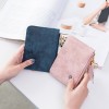 Photo printed leather goods * women's Mini Purse change wallet women's short Korean student small fresh thin coin bag 