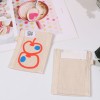 Factory stock canvas anti demagnetization card cover student meal card certificate access card bus card cover hand Pocket Wallet 