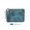 Photo printed leather goods * women's Mini Purse change wallet women's short Korean student small fresh thin coin bag 