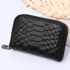 Spring new leather snake pattern multi card organ card bag certificate bag zero wallet credit card bag K-01 