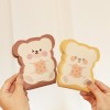 Cute cartoon bear biscuit card bag card set driver's license set meal card certificate set pu leather bank card credit card bag 