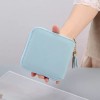 Women's small wallet solid color tassel zipper quality assurance simple women's zero wallet one agent manufacturer direct sales 