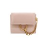 Spot wholesale women's purse hot selling Korean version new leather retro chain decoration 30% off short women's purse 