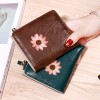 Ins small wallet women's short 2022 new Korean version simple small fresh student zipper buckle folding change clip 