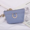 Korean ins solid color sheepskin zero wallet Amazon candy color women's zipper zero purse manufacturer supply wholesale 