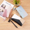 New women's handbag wallet women's long Korean color contrast splicing zipper tassel large capacity wallet mobile phone bag 