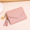 Wallet lady 2021 new short tassel pendant litchi pattern wallet card bag holding lovely zero wallet in stock 