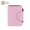 RFID women's card bag Keai multi card position leather organ certificate clip women's zero wallet clip factory supply 