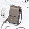 Manufacturer direct selling new women's Long Wallet multifunctional Korean Mini messenger bag printed mobile phone bag zero wallet 