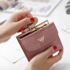 new women's short wallet Korean fashion canvas 20% discount small teaching bag multi card slot zero wallet wholesale 