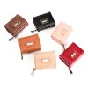 30% off short hot selling women's wallet 30% off short large banknote clip wholesale women's card bag solid color handbag 