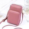 Cross border new Korean fashion large capacity diagonal bag solid color multifunctional mobile phone bag women's messenger 2019 single shoulder bag 