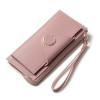 Cross border new Japanese and Korean women's long mobile phone bag high-capacity student's hand bag trendy wallet can be customized 