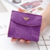 2019 new women's short wallet Korean fashion canvas 20% discount small teaching bag multi card slot zero wallet wholesale 